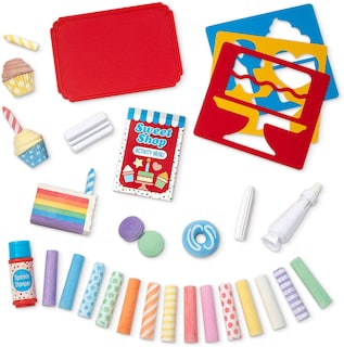 Foto 1 | Foto 1 | Set De Juego Chalk And Holders Melissa & Doug Sweet Shop 33 Piezas - Venta Internacional