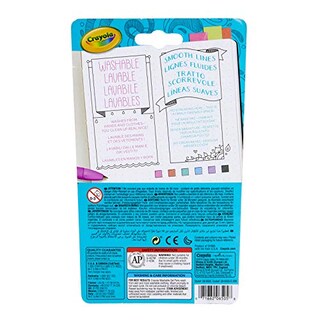 Foto 3 | Foto 3 | Juego de Bolígrafos de Gel Crayola Take Note Lavables De Punto Medio 6 Colores - Venta Internacional