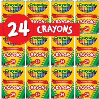 Foto 4 | Foto 4 | Crayones Crayola 24 Colores Surtidos 12 Paquetes para La Escuela - Venta Internacional