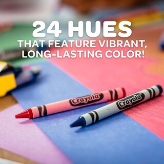 Foto 6 | Foto 6 | Crayones Crayola 24 Colores Surtidos 12 Paquetes para La Escuela - Venta Internacional