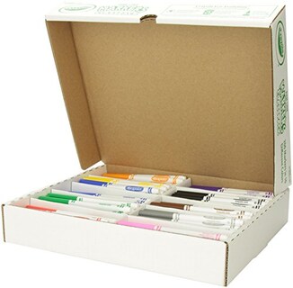 Foto 3 | Foto 3 | Rotuladores Crayola Multicolor Punta Fina 200 Piezas - Venta Internacional
