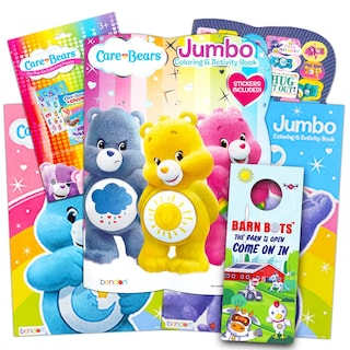 Foto 7 | Foto 7 | Libros para Colorear y Actividades Bendon Care Bears Jumbo 96 Páginas - Venta Internacional