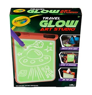 Foto 2 | Foto 2 | Glow Art Studio Crayola Travel con Varita de Luz y Lienzo Brillante - Venta Internacional