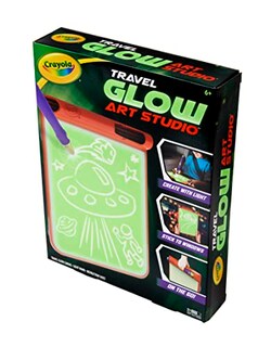 Foto 7 | Foto 7 | Glow Art Studio Crayola Travel con Varita de Luz y Lienzo Brillante - Venta Internacional