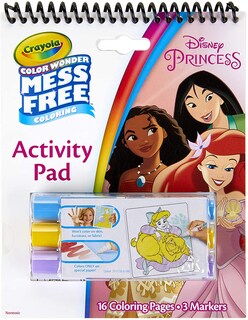 Foto 1 | Foto 1 | Bloc para Colorear y Actividades Crayola Color Wonder Disney Princess - Venta Internacional