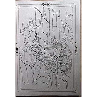Foto 5 | Foto 5 | Libros para Colorear Disney Frozen 2 Piezas-Venta Internacional