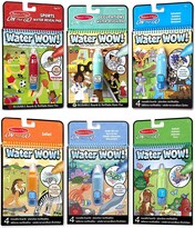 Libretas de Pintura Melissa & Doug On The Go Water Paquete de 6 - Venta Internacional