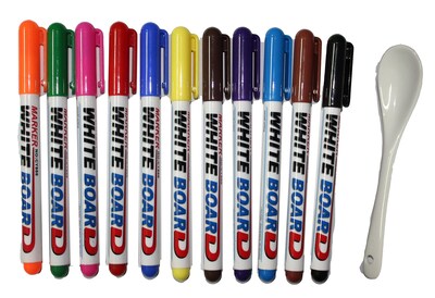 Foto 2 | Foto 2 | Juego de Bolígrafos para Pintura Al Agua 12 Rotuladores Flotantes Coloridos - Venta Internacional
