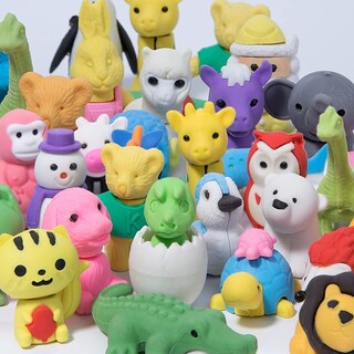 Foto 2 | Foto 2 | Borradores Maxzone Animal Erasers Bulk para Niños 62 Unidades - Venta Internacional