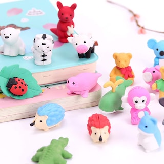 Foto 4 | Foto 4 | Borradores Maxzone Animal Erasers Bulk para Niños 62 Unidades - Venta Internacional