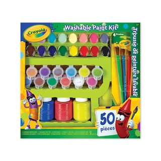 Foto 1 | Foto 1 | Kit de Pintura Multicolor Crayola Lavable 50 Piezas - Venta Internacional