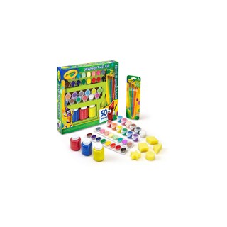 Foto 3 | Foto 3 | Kit de Pintura Multicolor Crayola Lavable 50 Piezas - Venta Internacional