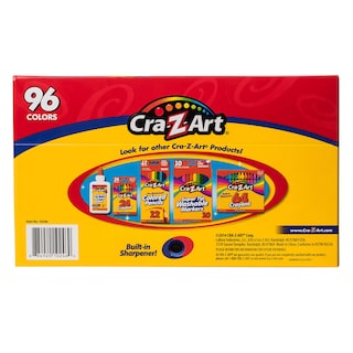 Foto 2 | Foto 2 | Crayons Cra-z-art De 96 Unidades En Caja Abatible Con Sacapuntas - Venta Internacional.