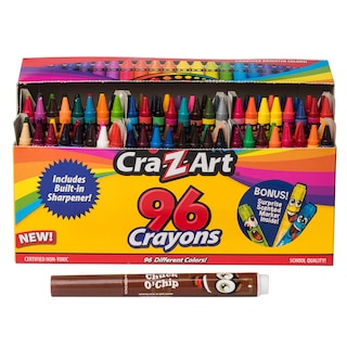 Foto 4 | Foto 4 | Crayons Cra-z-art De 96 Unidades En Caja Abatible Con Sacapuntas - Venta Internacional.