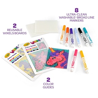 Foto 4 | Foto 4 | Kit De Actividades Crayola Wixels Unicorn Con 8 Marcadores Lavables Para Mayores De 6 - Venta Internacional.