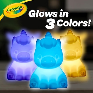 Foto 5 | Foto 5 | Figura De Unicornio Iluminada De Toy Crayola Con Marcadores Lavables - Venta Internacional.