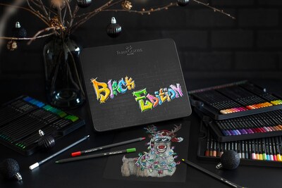 Foto 6 | Foto 6 | Lápices De Colores Faber-castell Black Edition, 100 Unidades - Venta Internacional.