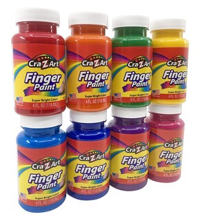 Foto 1 | Foto 1 | Juego De Pintura Para Dedos Cra-z-art, Lavable Para Niños, 8 Unidades, 120 Ml, Surtido - Venta Internacional.