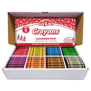 Foto 3 | Foto 3 | Crayon Cra-z-art Bulk Class, Paquete De 800 Unidades, 8 Colores Surtidos - Venta Internacional.
