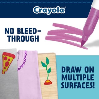 Foto 4 | Foto 4 | Juego De Rotuladores Crayola Fine Point (12 Quilates), Punta Fina, No Tóxico - Venta Internacional.