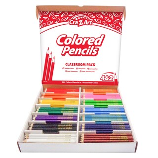 Foto 2 | Foto 2 | Lápices De Colores Cra-z-art Bulk Class Pack 462 Unidades, 14 Colores - Venta Internacional.