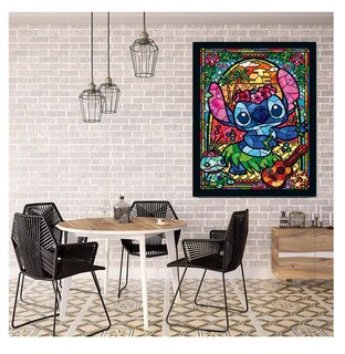 Foto 5 | Foto 5 | Kits De Pintura Diamantes Para Stitch 5d Diy 40×30 Cm 3 Pzs Colores