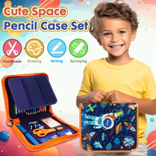Foto 3 | Foto 3 | Set De Rotuladores Espaciales Yoytoo Con Estuche Para Lápices Con Purpurina - Venta Internacional.