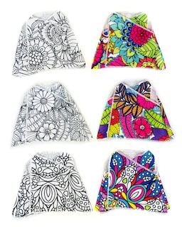Foto 6 | Foto 6 | Oso De Peluche Mandala 3 Vestidos Lavables Altus Peluche Gris Con Plumones Juguete Educativo
