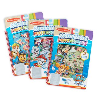 Foto 1 | Foto 1 | Set De Pegatinas Para Niños Melissa & Doug Paw Patrol, Paquete De 3 - Venta Internacional.