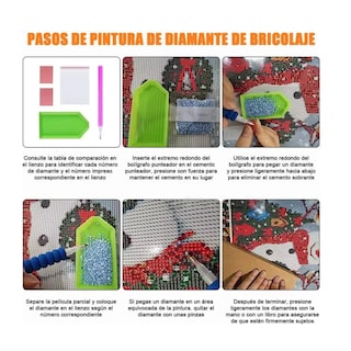 Foto 2 | Foto 2 | Kits De Pintura De Diamante Para Mario Luigi 5d Diy 50*40 Cm Colores Belug