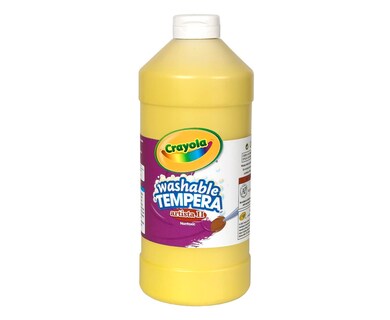 Foto 1 | Foto 1 | Botella Compresible Crayola de Tempera Paint Lavable Amarillo 946 Ml - Venta Internacional