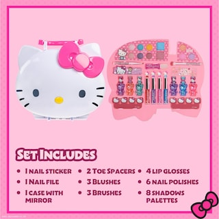Foto 2 | Foto 2 | Set De Tocador De Maquillaje Townley Girl Hello Kitty Con Iluminación - Venta Internacional.