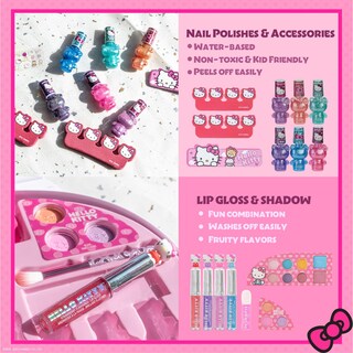 Foto 4 | Foto 4 | Set De Tocador De Maquillaje Townley Girl Hello Kitty Con Iluminación - Venta Internacional.