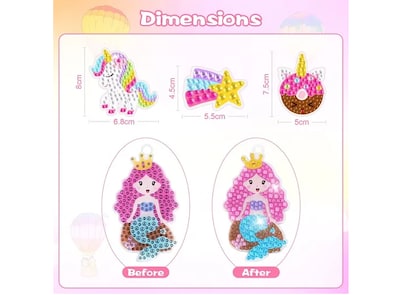 Foto 4 | Foto 4 | 15 Xtellar Kit Niños Pinturas Diamante 5d Decorativas Pegatinas
