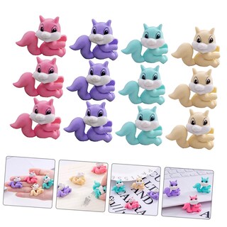 Foto 6 | Foto 6 | Set De Gomas De Borrar Con Forma De Ardilla Para El Aula De Niños, 36 Piezas - Venta Internacional.