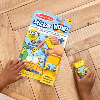 Foto 5 | Foto 5 | Bloc De Actividades Y Estampado De Pegatinas Melissa & Doug Bulldozer - Venta Internacional.