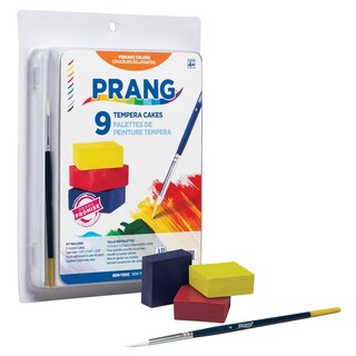 Foto 4 | Foto 4 | Set De Témpera Para Tartas Prang, 9 Colores Surtidos Con Brocha, Para Niños - Venta Internacional.