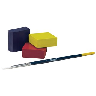 Foto 6 | Foto 6 | Set De Témpera Para Tartas Prang, 9 Colores Surtidos Con Brocha, Para Niños - Venta Internacional.