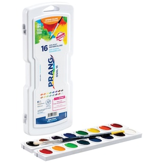 Foto 4 | Foto 4 | Set De Pintura De Acuarela Prang Oval Pan, 16 Colores Con Brocha - Venta Internacional.