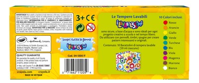 Foto 2 | Foto 2 | Set De Pintura Crayola Lavable Para Niños Juego De 10 - Venta Internacional.