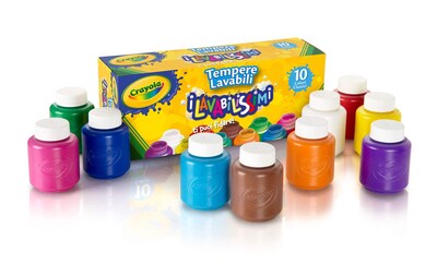 Foto 3 | Foto 3 | Set De Pintura Crayola Lavable Para Niños Juego De 10 - Venta Internacional.