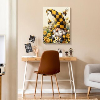 Foto 3 | Foto 3 | Pinta Por Números El Retrato Del Pequeño Gnomo De Otoño Con Pinturas Acrílicas - Venta Internacional.