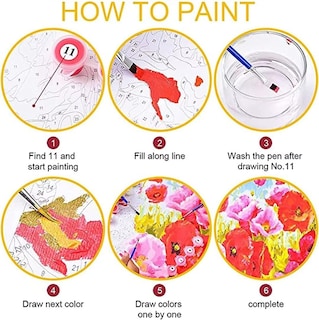 Foto 5 | Foto 5 | Pinta Por Números El Retrato Del Pequeño Gnomo De Otoño Con Pinturas Acrílicas - Venta Internacional.