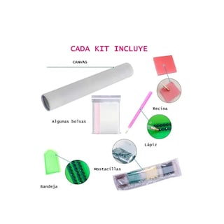Foto 4 | Foto 4 | Kit De Pintura Con Diamantes, Diseño De Globos Casita Con Estampado De Símbolos - Venta Internacional.