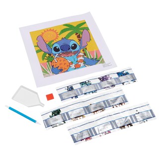 Foto 4 | Foto 4 | Kit De Gemas Por Números Cra-z-art Disney Stitch Chunky Gem 6+ - Venta Internacional.