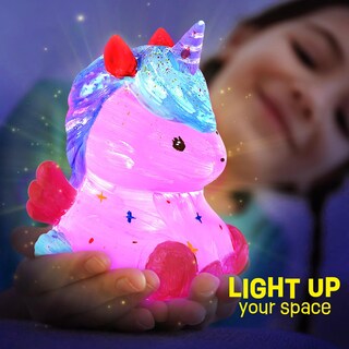 Foto 4 | Foto 4 | Kit De Pintura Laoese Paint Your Own Unicorn Lamp Para Niños De 6 A 12 Años - Venta Internacional.