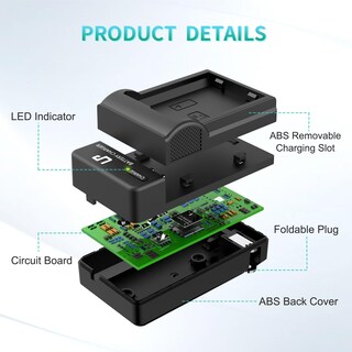 Foto 3 | Foto 3 | Cargador De Batería Lp En-el14 En El14a Para Nikon D3500, D5600 - Venta Internacional.