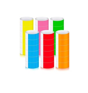 Foto 1 | Foto 1 | Pulseras de Papel para Eventos Lab.G 600 Piezas Diferentes Colores