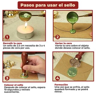 Foto 6 | Foto 6 | Sello Para Lacre En Forma Árbol