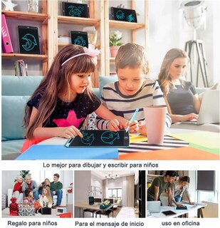 Foto 2 | Foto 2 | Pizarrón Mágico LCD Malubero 8.5\" color Azul